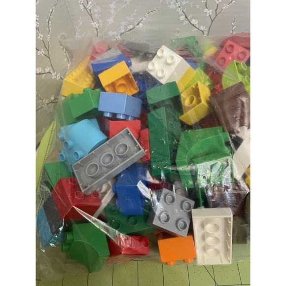 Lego Duplo Blocks Random Mixed Buck Lot 4+ Lbs Pounds Building Bricks - Picture 2 of 4